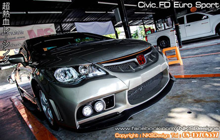 ชุดแต่งรอบคัน Civic FD 06-11 ทรง Euro Sport ใหม่!! – ภาพที่ 14