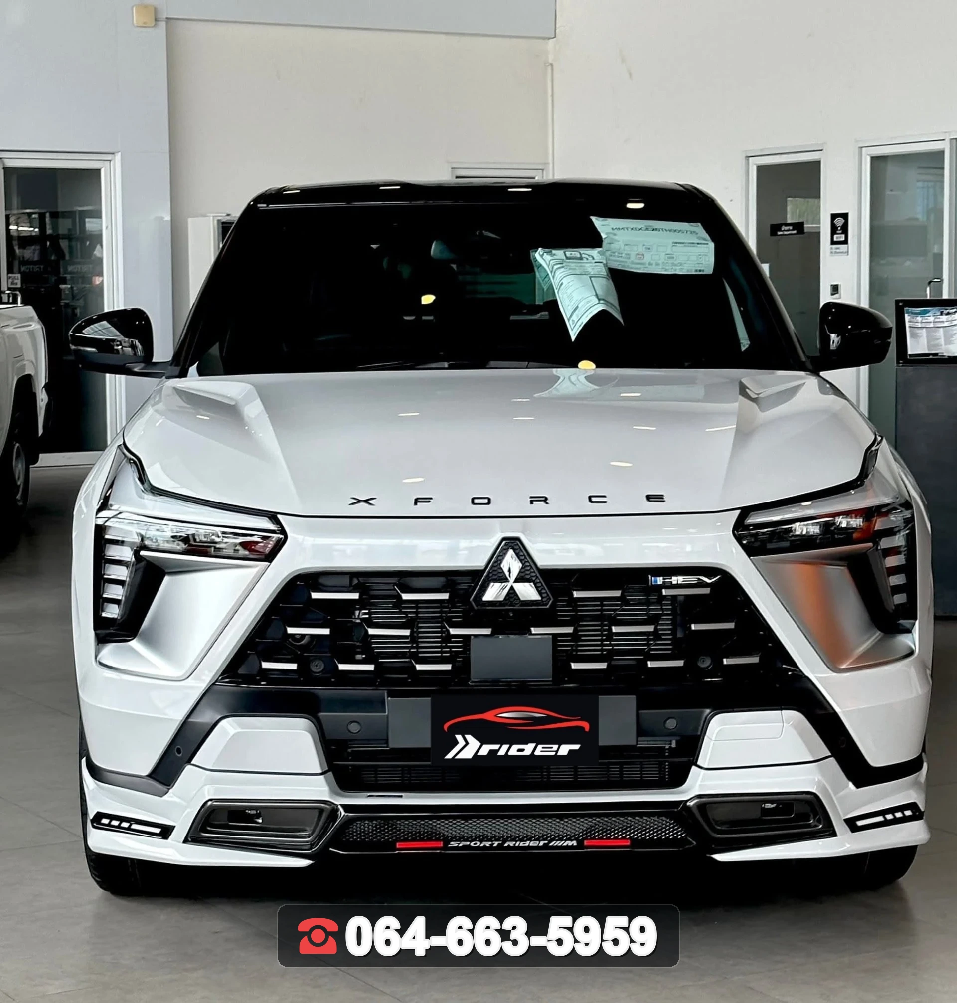 ชุดแต่ง MITSUBISHI Xforce หน้า V.3 RiderM