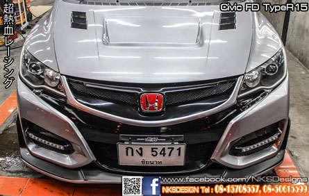 ชุดแต่ง Civic FD ทรง Type R 2015 ใหม่!! – ภาพที่ 23