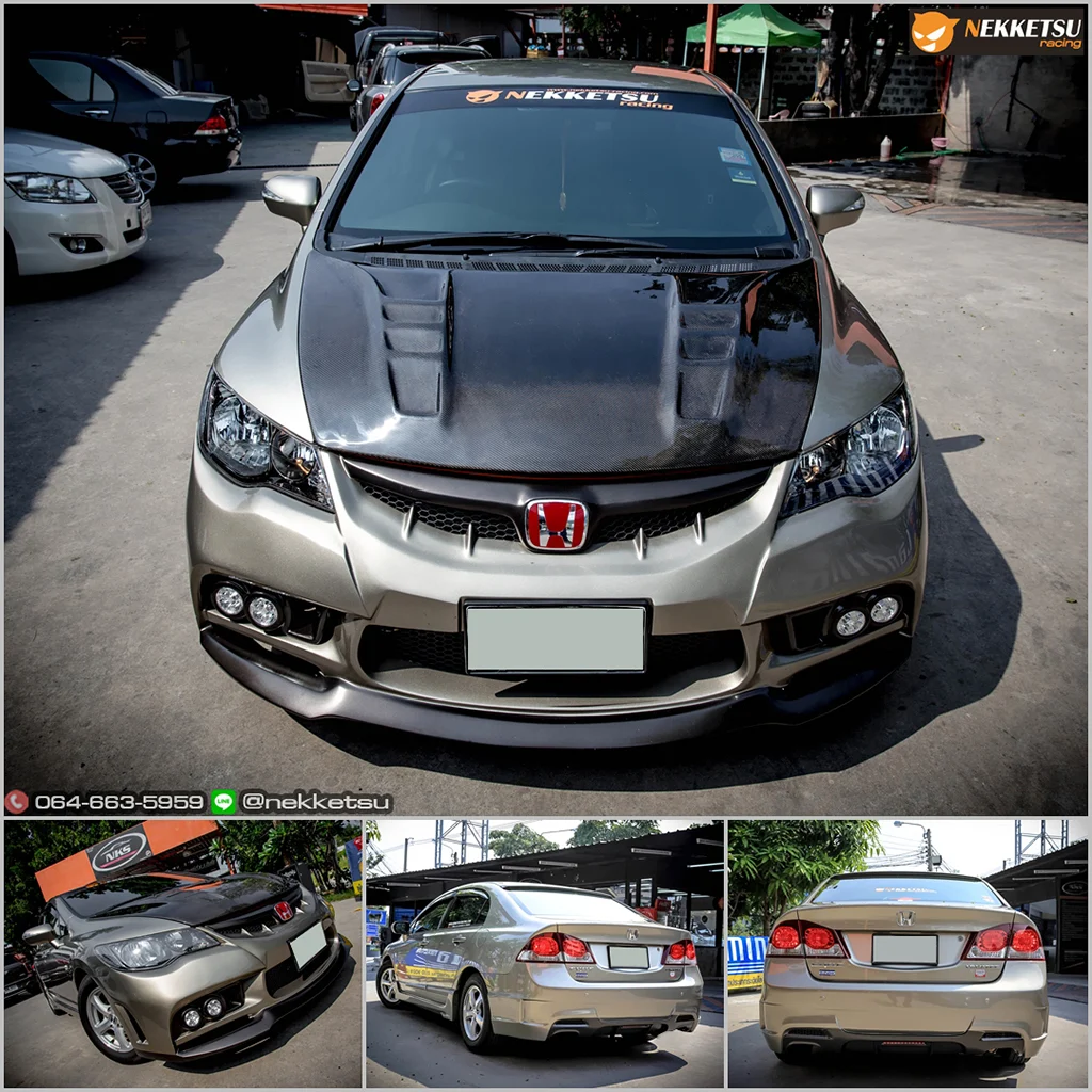 ชุดแต่งรอบคัน Civic FD 06-11 ทรง Euro Sport ใหม่!! – ภาพที่ 42