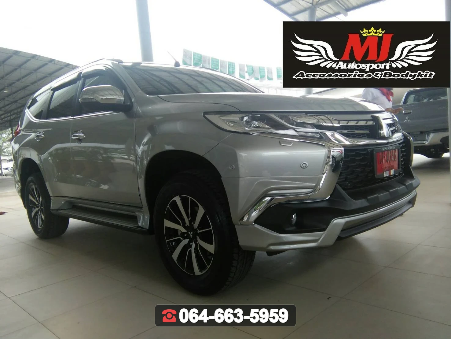 ชุดแต่ง MITSUBISHI Pajero 2016-2018 ท่อแฝด RiderM