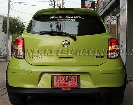 ชุดแต่งรถรอบคัน NISSAN MARCH ทรง Mini Cooper ลิ้นต่อ – ภาพที่ 11