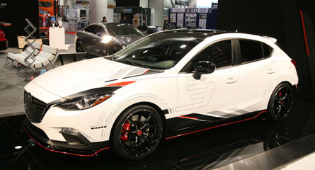 ชุดแต่ง Mazda3 4 ประตู 2014 ทรง Mazdaspeed – ภาพที่ 3