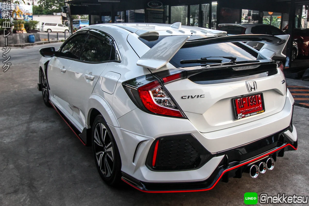 ชุดแต่งรถรอบคัน Civic FC ชุด Type R 2017 – ภาพที่ 22