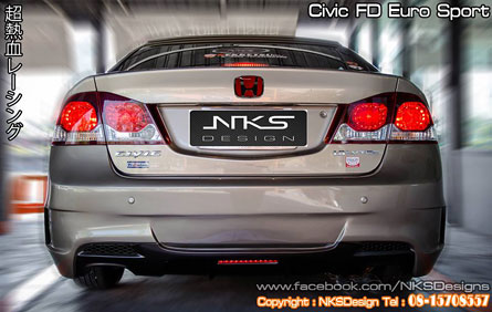 ชุดแต่งรอบคัน Civic FD 06-11 ทรง Euro Sport ใหม่!! – ภาพที่ 17