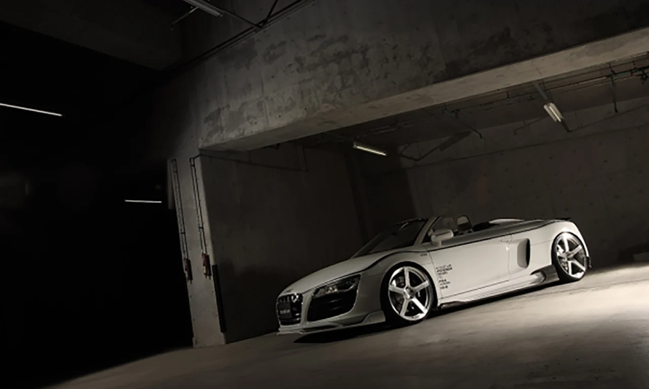 ชุดแต่ง Audi R8 Spyder 5.2(V10) 42BUJF 2010.10~2013.03 Rowen Japan