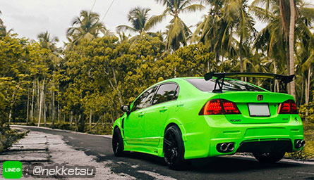 ชุดแต่งรอบคัน Civic FD 06-12 ทรง GT (PP) – ภาพที่ 6