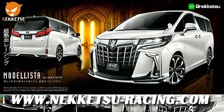 ชุดแต่งรถรอบคัน Toyota Alphard 2018 ทรง Modellista รุ่น Top.