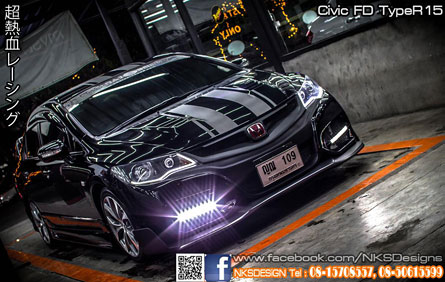 ชุดแต่ง Civic FD ทรง Type R 2015 ใหม่!! – ภาพที่ 39