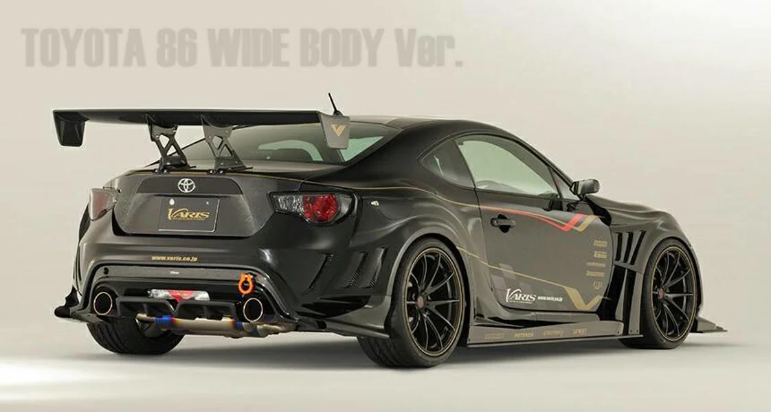 ชุดแต่งรอบคัน Toyota 86 ทรง Varis Wide Body – ภาพที่ 17