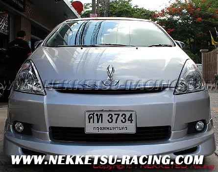 ชุดแต่งรอบคัน WISH ทรง Black Racing