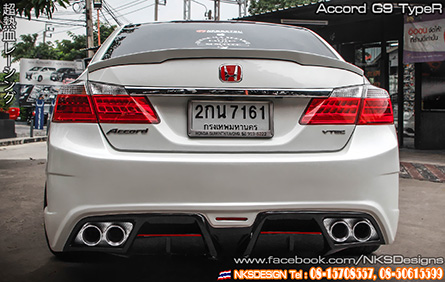 ชุดแต่ง Accord G9 ทรง Type R (ใหม่ล่าสุด) – ภาพที่ 4