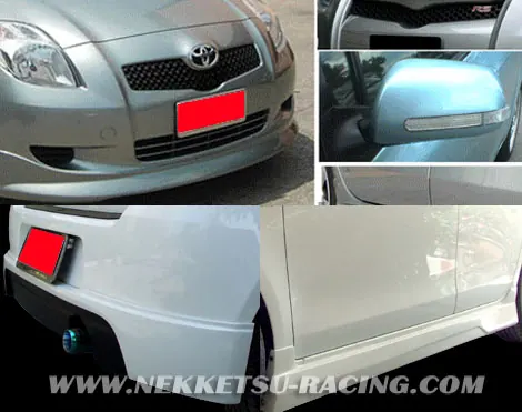 ชุดแต่งรอบคัน Yaris 08 ทรง Kenstyle