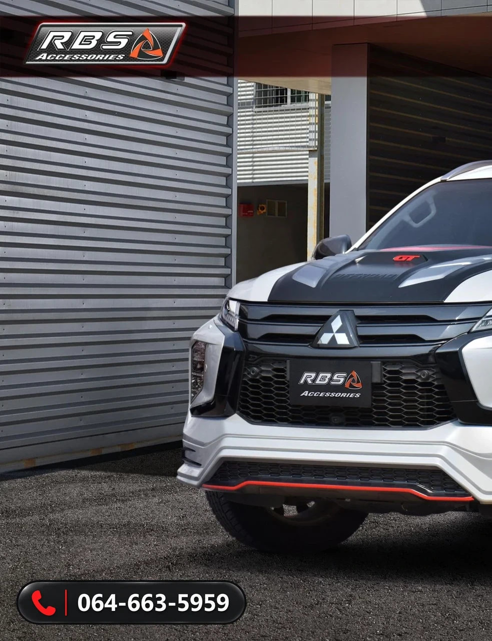 ชุดแต่ง MITSUBISHI PAJERO 2019 SPORT-X RBS