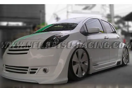 ชุดแต่งรอบคัน TOYOTA YARIS WIDE BODY VIP ผลิตจาก Fiber – ภาพที่ 4