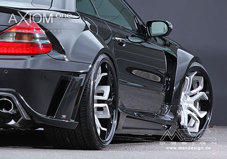 ชุดแต่ง Benz SL R230 ทรง MEC Design Widebody – ภาพที่ 6