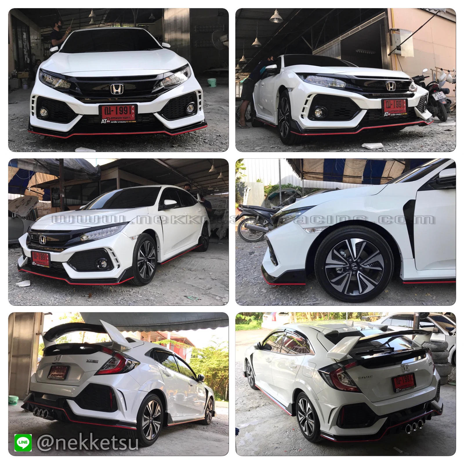 ชุดแต่งรถรอบคัน Civic FC ชุด Type R 2017 – ภาพที่ 17