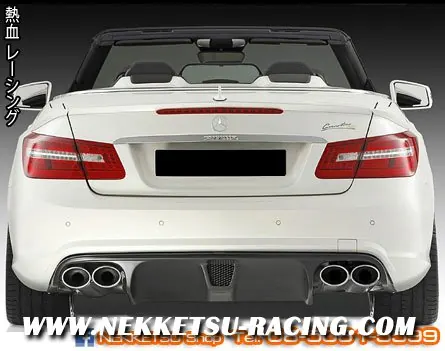 Diffuser BENZ W207 E Coupe ทรง Piecha (FRP)