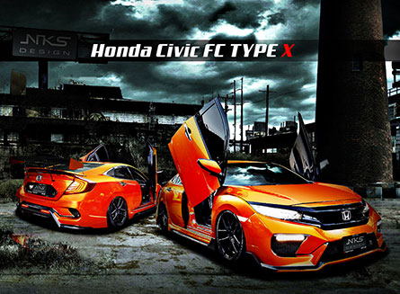 ชุดแต่งรถ Civic FC FK ทรง Type X 2018 (V.1) – ภาพที่ 4