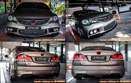 ชุดแต่งรอบคัน Civic FD 06-11 ทรง Euro Sport ใหม่!! – ภาพที่ 12