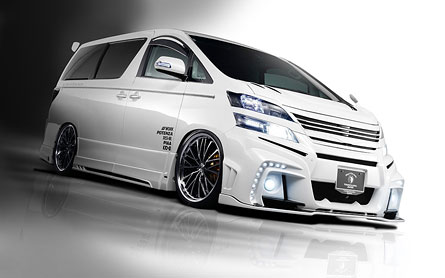ชุดแต่งรอบคัน Vellfire 08-11 ROWEN (JAPAN) – ภาพที่ 4
