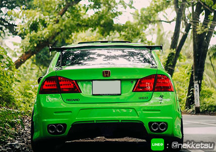 ชุดแต่งรอบคัน Civic FD 06-12 ทรง GT (PP) – ภาพที่ 7