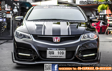 ชุดแต่ง Civic FD ทรง Type R 2015 ใหม่!! – ภาพที่ 34
