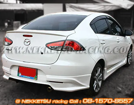 ชุดแต่งรอบคัน Mazda2 ร่น 4 ประตู ทรง Firewall ABS – ภาพที่ 7