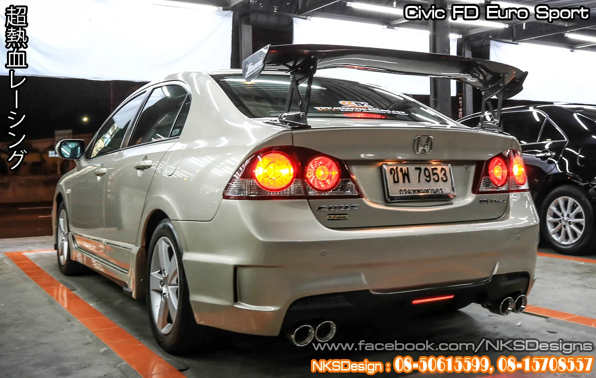 ชุดแต่งรอบคัน Civic FD 06-11 ทรง Euro Sport ใหม่!! – ภาพที่ 50
