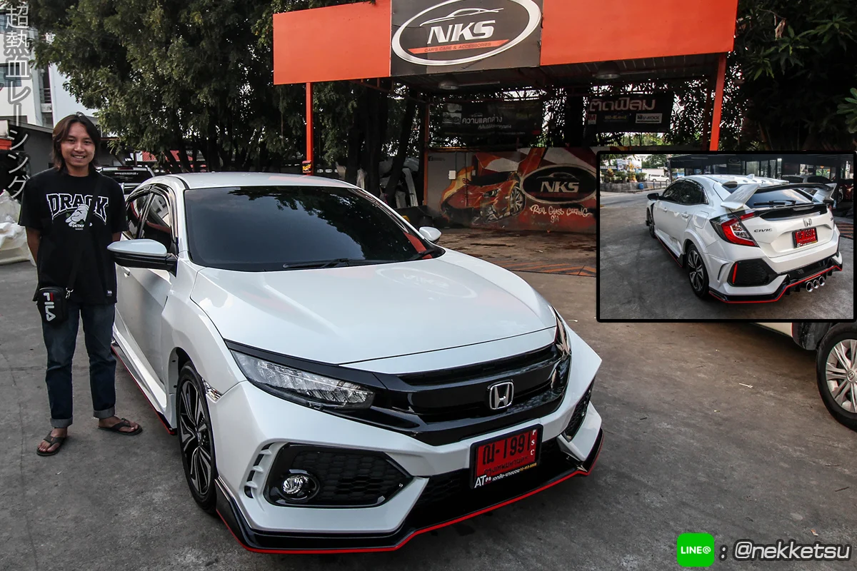 ชุดแต่งรถรอบคัน Civic FC ชุด Type R 2017 – ภาพที่ 20