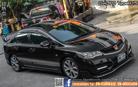 ชุดแต่ง Civic FD ทรง Type R 2015 ใหม่!! – ภาพที่ 36