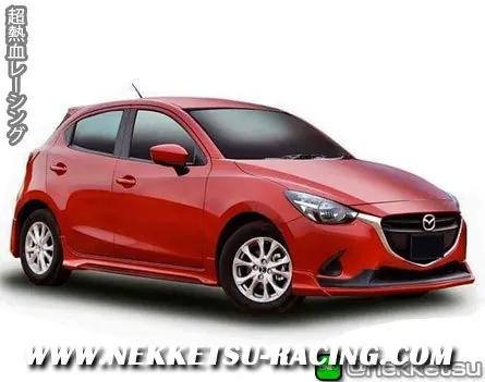 ชุดแต่งรถ Mazda2 ปี 15-18 ทรง FM1