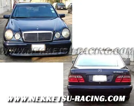 ชุดแต่งรอบคัน Benz W210 ทรง Brabus ลิ้นต่อ ผลิตจาก Fiber