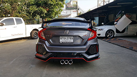 ชุดแต่งรถรอบคัน Civic FC ชุด Type R 2017 – ภาพที่ 8