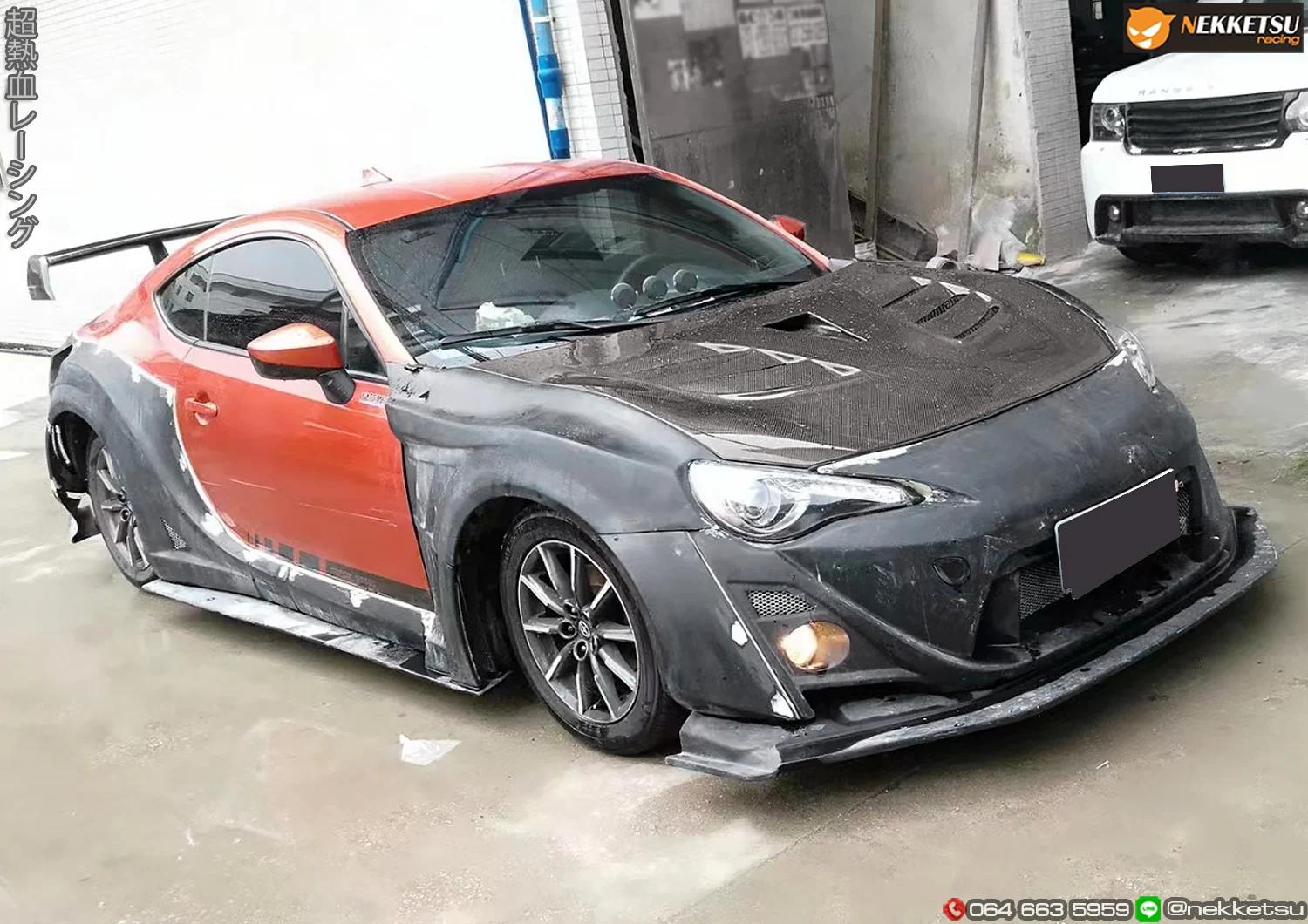 ชุดแต่งรอบคัน Toyota 86 ทรง Varis Wide Body – ภาพที่ 13