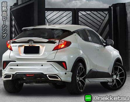 ชุดแต่งรถ Toyota CH-R 2018 ทรง Concept M – ภาพที่ 3