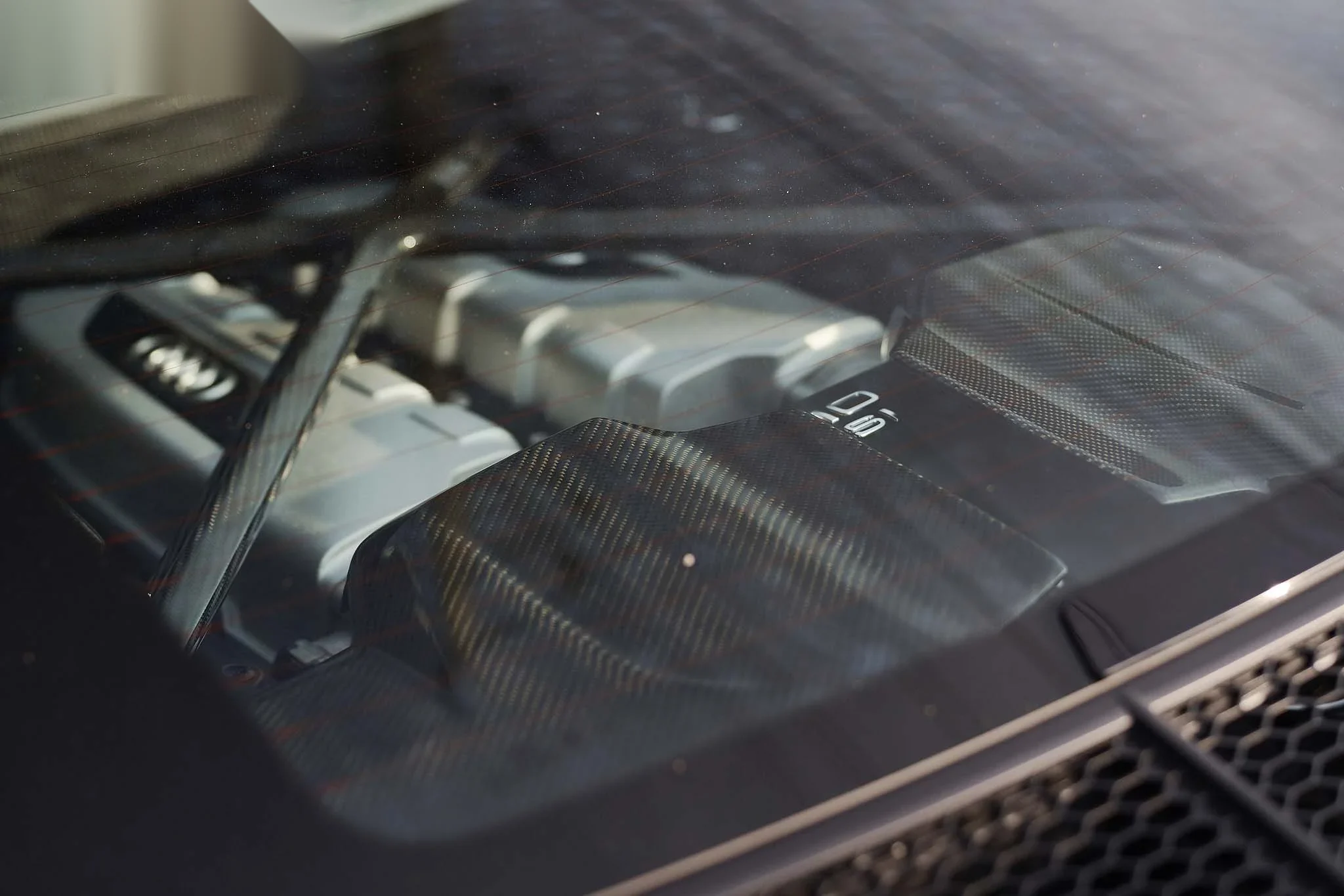 ชุดแต่ง Audi R8 Audi R8 V10 x คาร์บอน Wing & X-BAR Prodrive Shop