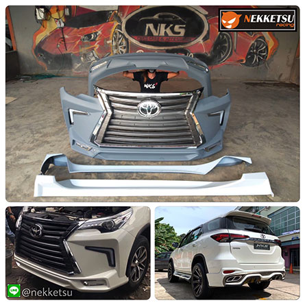 ชุดแต่งรถ Fortuner ทรง LX Sport 2017 - 2020 V.2 – ภาพที่ 6