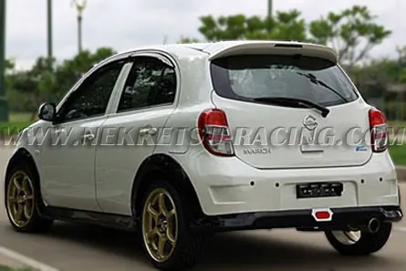 ชุดแต่งรถรอบคัน NISSAN MARCH ทรง Mini Cooper กันชนเต็ม – ภาพที่ 3