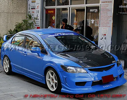 กันชนหน้าเต็ม Civic FD Feels – ภาพที่ 3