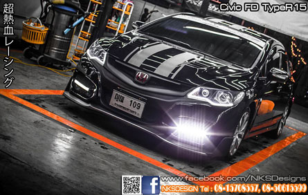 ชุดแต่ง Civic FD ทรง Type R 2015 ใหม่!! – ภาพที่ 38