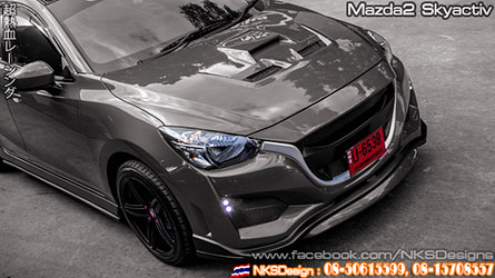 ชุดแต่ง Mazda2 Skyactive 2015 ทรง GT (4 ประตู) – ภาพที่ 5