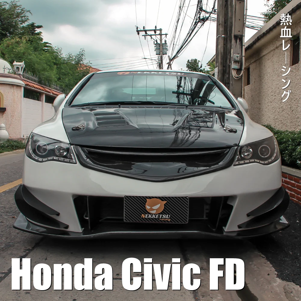 เรียงอากาศกันชนหน้า Civic FD Air Duct – ภาพที่ 10