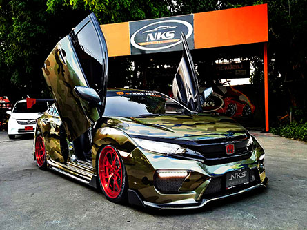 ชุดแต่งรถ Civic FC FK ทรง Type X 2018 (V.1) – ภาพที่ 7