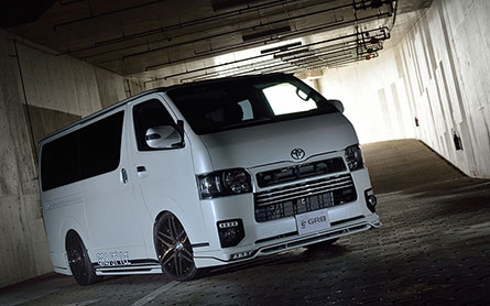 ชุดแต่งรอบคัน Hiace 2013 ROWEN (JAPAN) ลิ้นต่อ – ภาพที่ 5