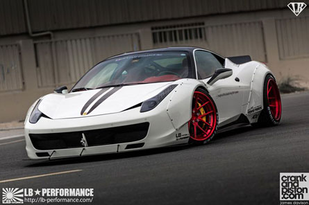 ชุดแต่งรอบคัน Ferrari 458 ทรง LB☆WORKS – ภาพที่ 2