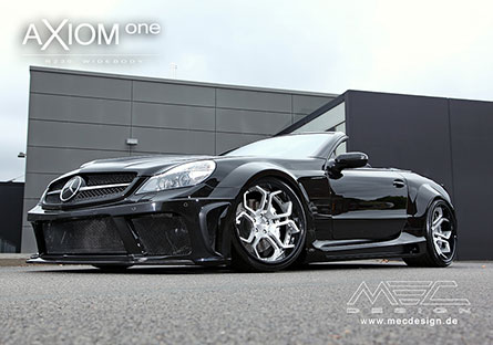 ชุดแต่ง Benz SL R230 ทรง MEC Design Widebody – ภาพที่ 4