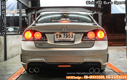 ชุดแต่งรอบคัน Civic FD 06-11 ทรง Euro Sport ใหม่!! – ภาพที่ 22