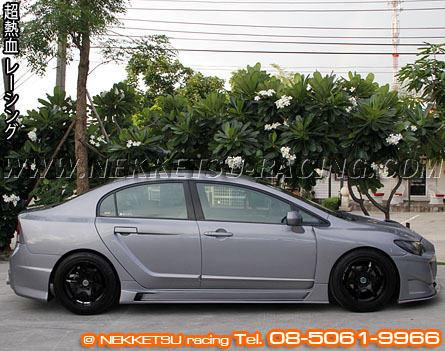 ชุดแต่งรอบคัน Civic FD 06-12 GT Wide Body – ภาพที่ 9
