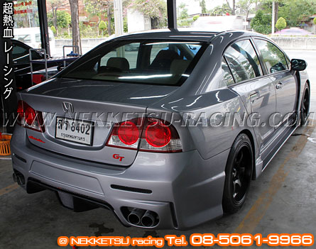 ชุดแต่งรอบคัน Civic FD 06-12 GT Wide Body – ภาพที่ 10